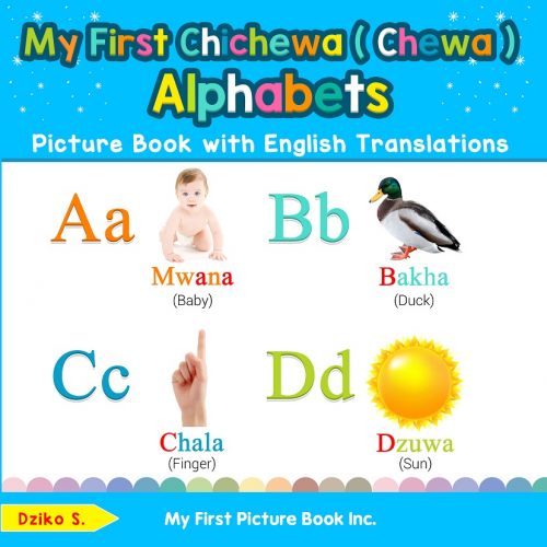 My First Chichewa Alphabets Picture Book with English Translations