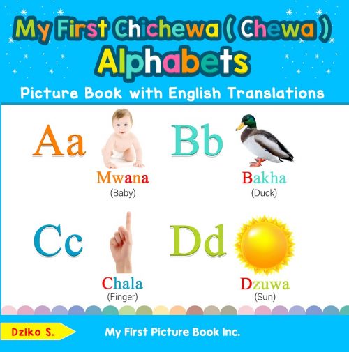 My First Chichewa Alphabets Picture Book with English Translations